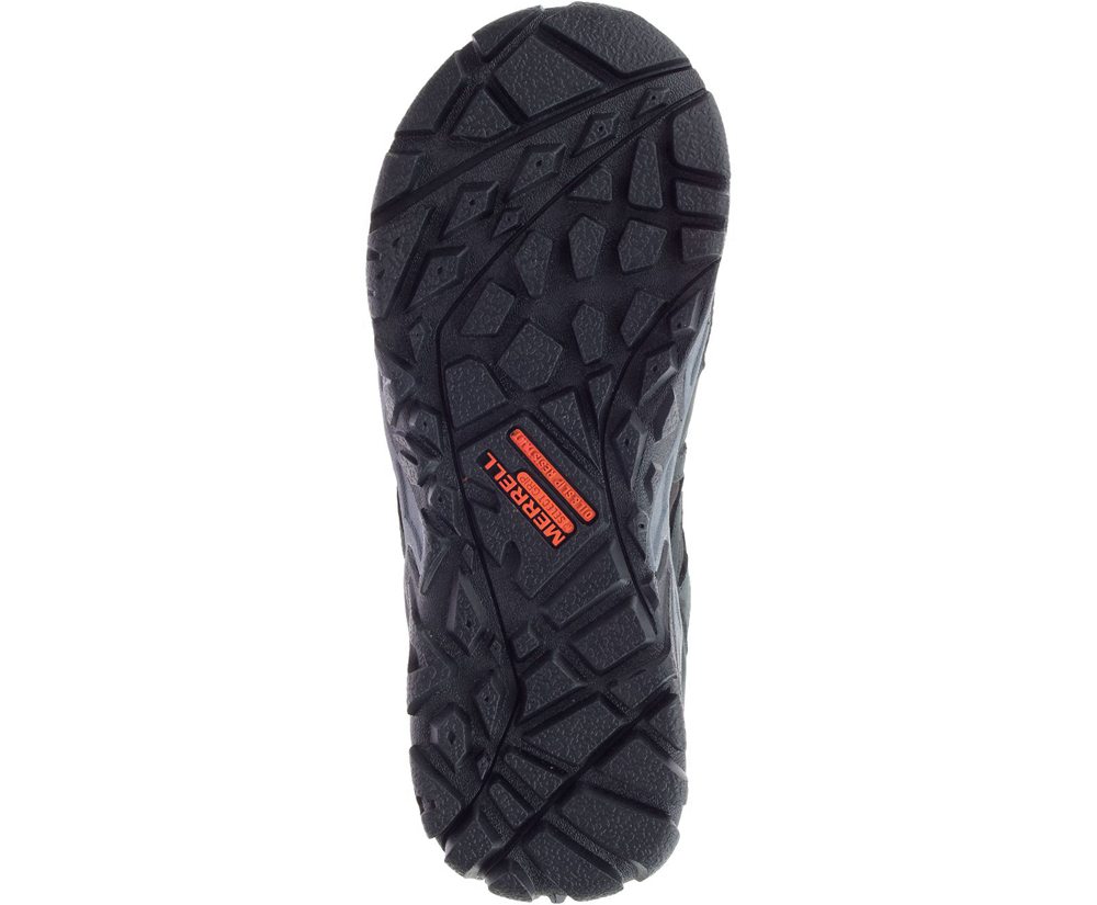 Merrell Boots Black - Siren Mid Waterproof Alloy Toe Work - Womens 61YAOCJDK